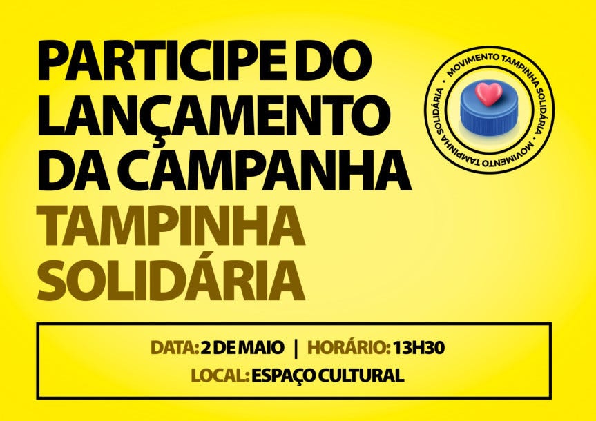 Alep lança campanha “Tampinha Solidária”