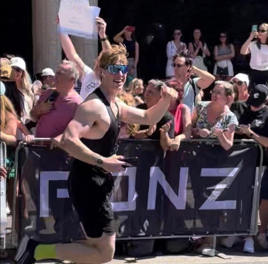College student excels in sports challenge