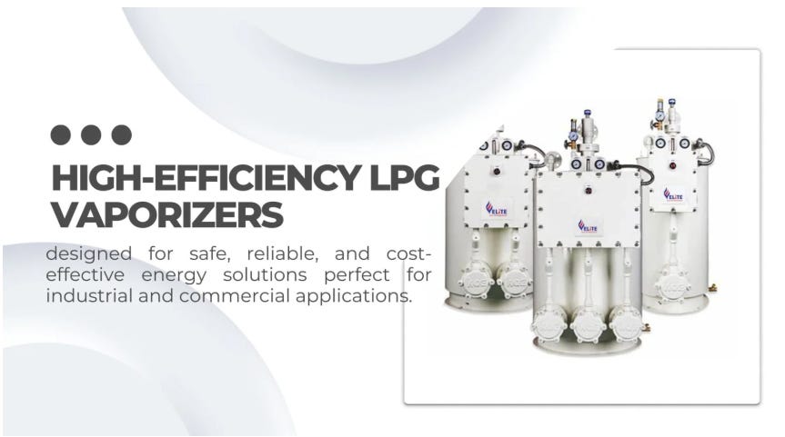 High Efficiency LPG Vaporizers | Supplier In Nigeria