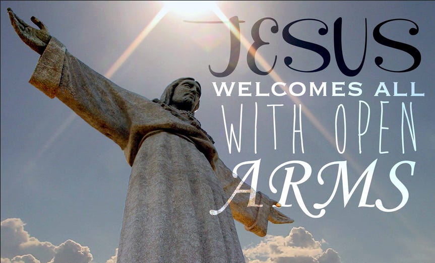 The Lord Welcomes You With Open Arms By Power Down Media Medium The Lord Welcomes You With Open Arms By Power Down Media Medium