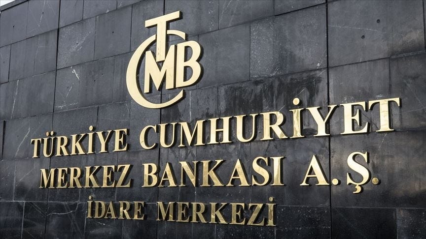 TCMB’nin resmi rezerv varlıkları ocakta 109,7 milyar dolar oldu