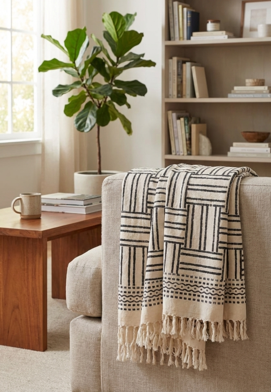 Plaids voor een Warm en Stijlvol Interieur Thuis — Urbane Hide