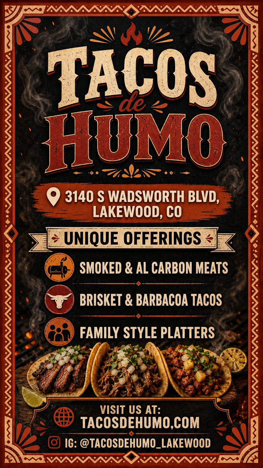 Tacos de Humo: A Smoky New Flavor on Wadsworth