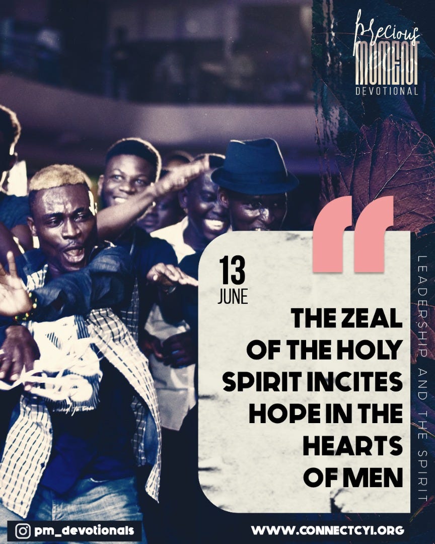 The Passion of the Holy Spirit. 13th JUNE 2020 | by PRECIOUS MOMENT ...