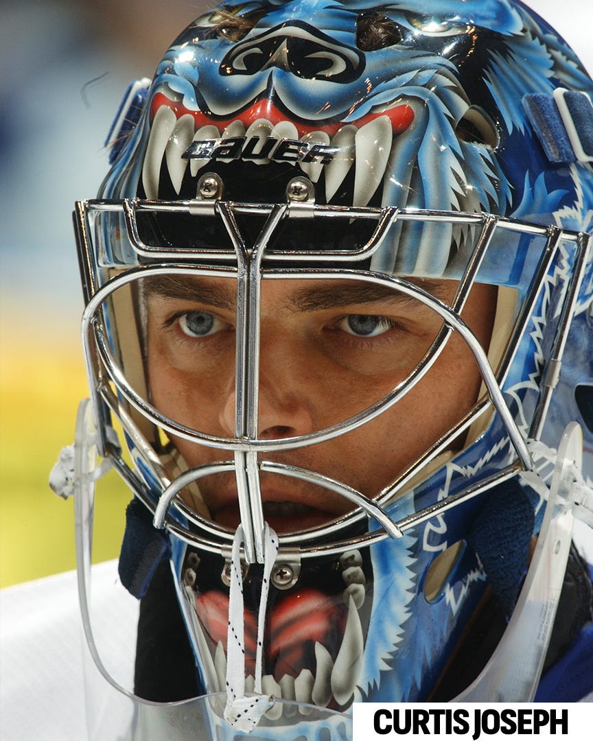 Leafs goalie Samsonov debuts Curtis Joseph-inspired mask