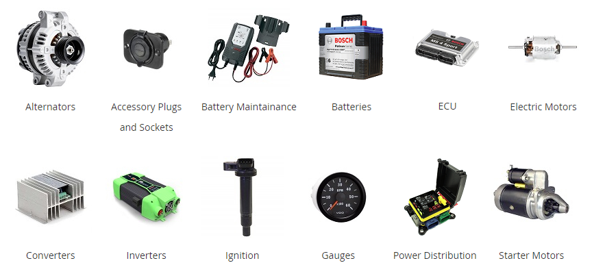 Automotive Electrical Supplier | Car Electrical Supplies ...