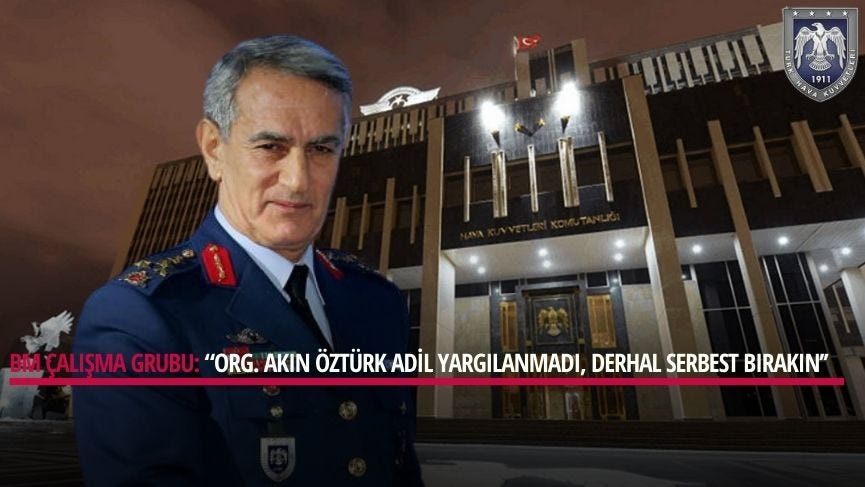 Birleşmiş Milletler, Orgeneral Akın Öztürk’ün Derhal Serbest Bırakılmasını İstedi