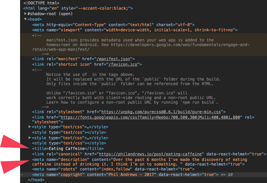 React: Dynamic Headers For SEO. Here’s the situation. You’re making a ...