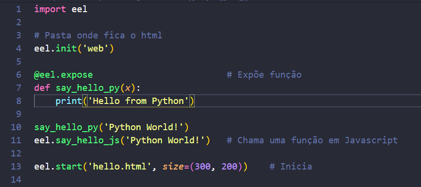 Interface Web em App Desktop com Python e Framework Eel | by Henrique S ...