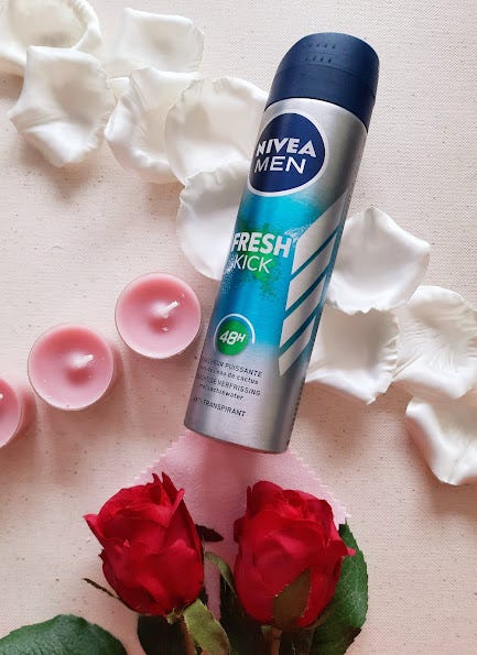 How To Get Rid Of Deodorant Stains — Nivea MEN Black & White Invisible Fresh  | by Seadbeady | Writers' Blokke | Medium