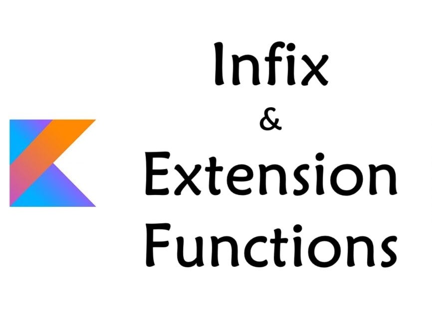 Kotlin extension infix functions by m enes durak medium
