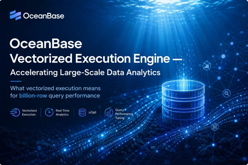 OceanBase Vectorized Execution Engine — Accelerating Large-Scale Data Analytics