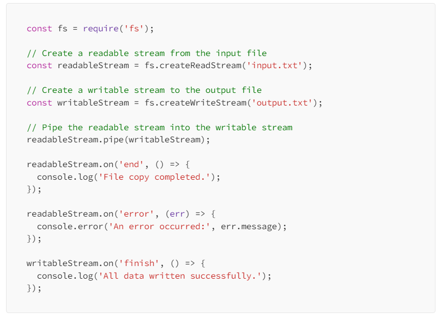 Node.js Streams. Streams in node.js is a mechanism for… | by ...