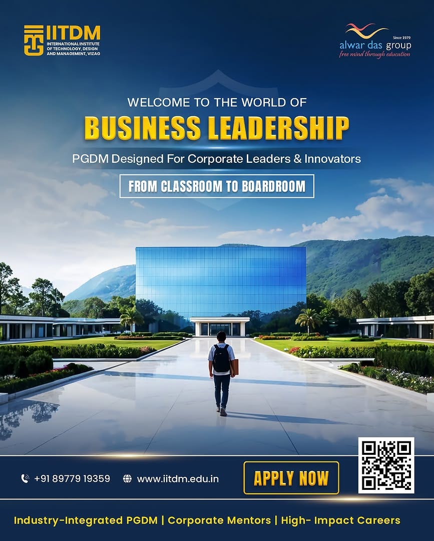 From Classroom to Boardroom: Why IITDM Vizag is Becoming a Preferred Choice for Future Business…
