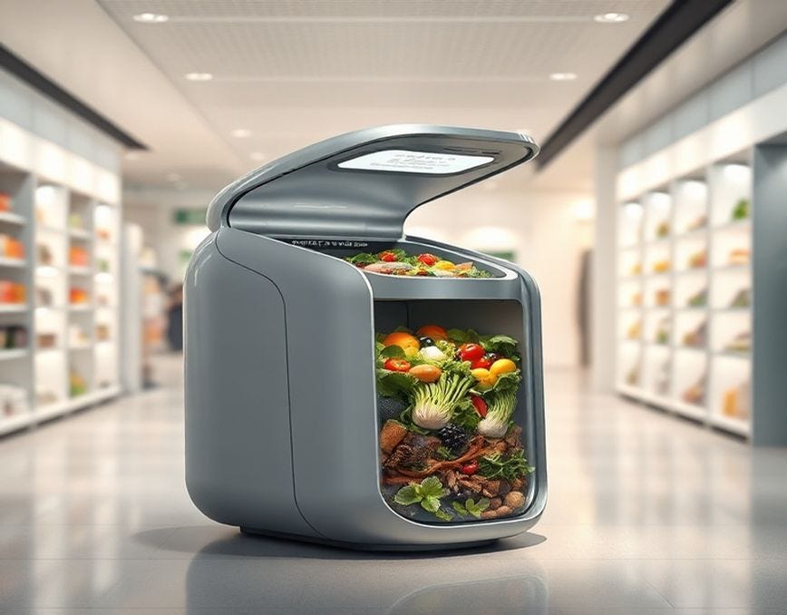 Whole Foods Is Getting Smart About Food Waste: Mill’s Innovative Bins Arriving by 2027