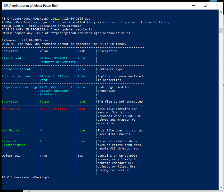 Analyzing Malicious Office Macros | by warf0x | Medium