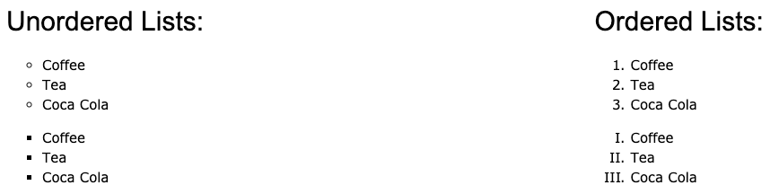 CSS Lists รายการ. HTML Lists and CSS List Properties… | by Tawan_Ait ...