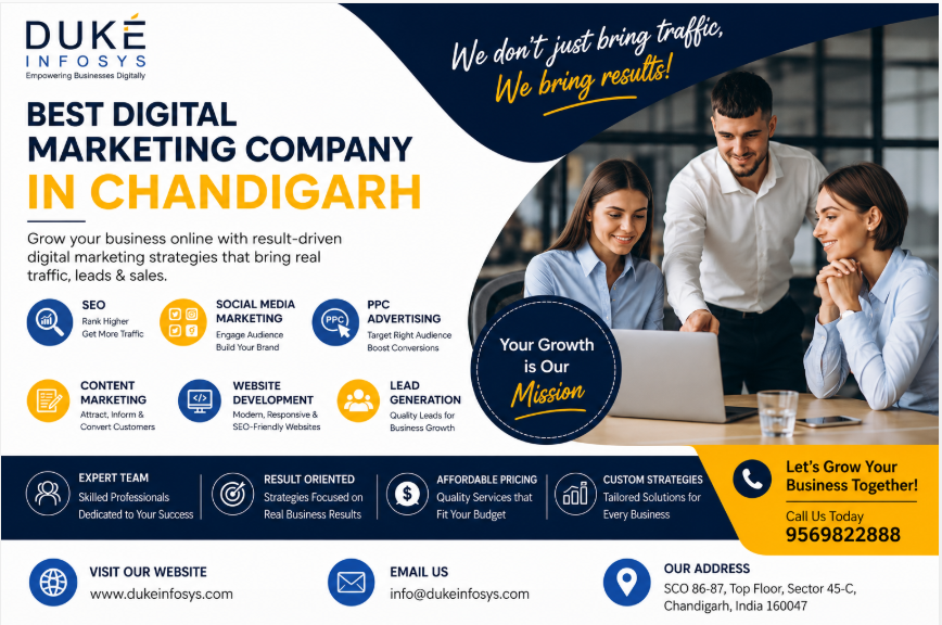 BEST DIGITAL MARKETING COMPANY IN CHANDIGARH