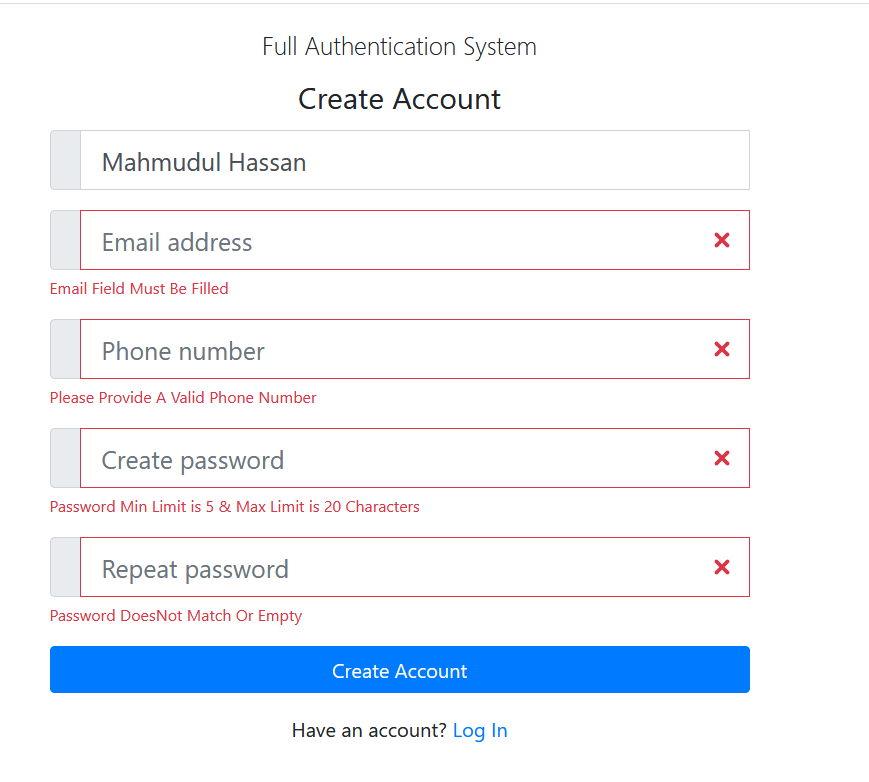 Full featured authentication system using php. | by Mahmudul Hassan ...