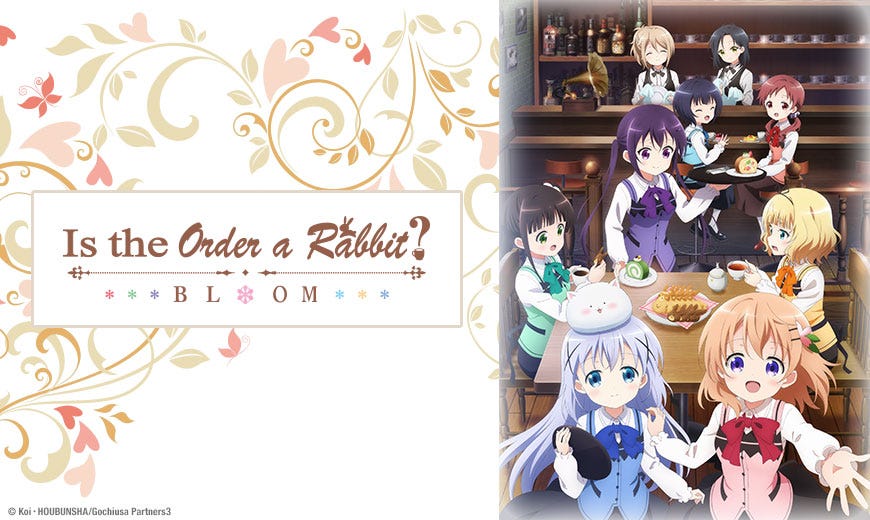 Anime Like Is the Order a Rabbit?