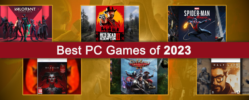 Best PC Games of 2023. Traversing the expansive world of 2023… | by  Gamerzone Qatar | Medium