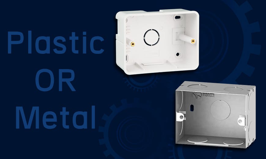 Should You Use a Plastic or Metal Electrical Box? by Sedulous Medium