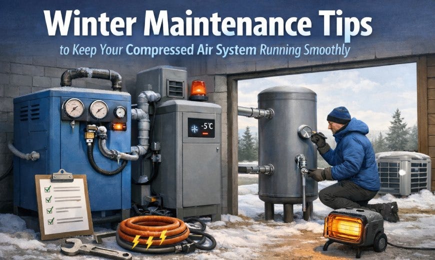 Winter Maintenance Tips to Keep Your Compressed Air System Running Smoothly
