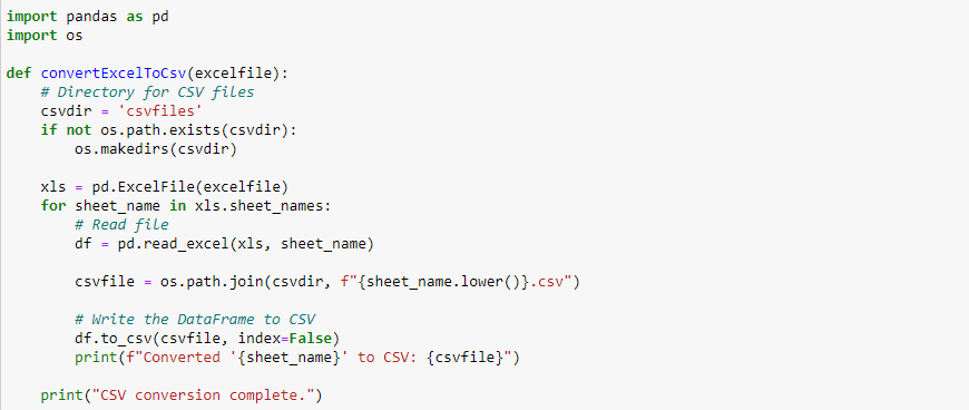 Automating Excel to CSV Conversion Using Python | by Anuvarsha Susendra ...