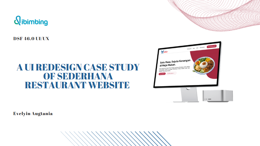 A UI Redesign Case Study of Sederhana Restaurant Website