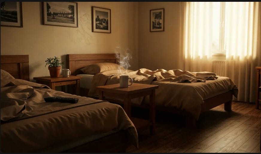 Day 3: Snoring, Separate Beds, and Small Joys