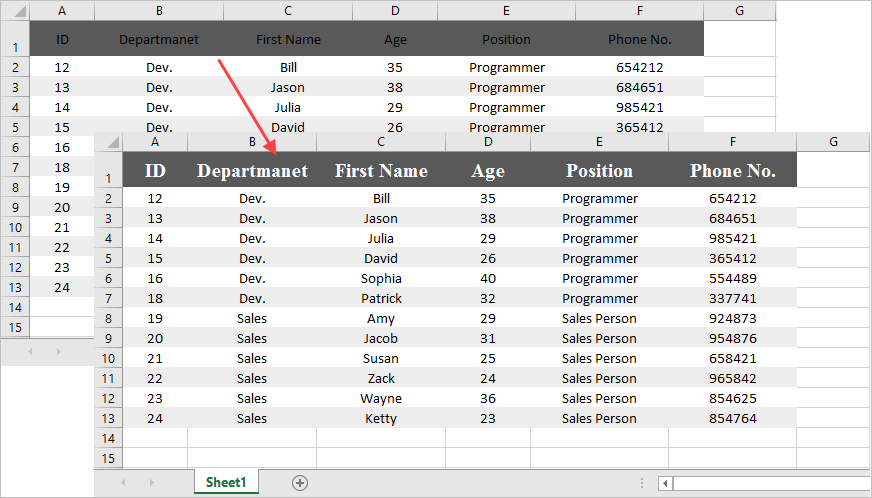 C#/VB.NET - How to Change Font Name, Style, Color and Size in Excel ...