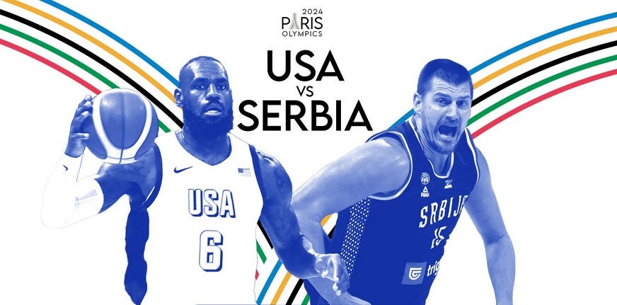 How To Watch USA vs Serbia Live Streams Olympics Basketball Semi-final