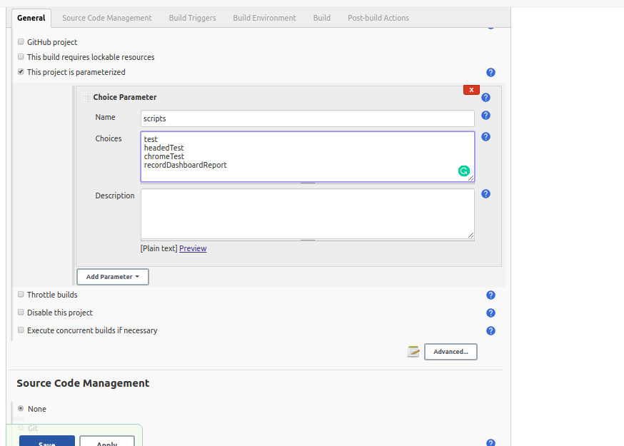 Cypress: Parametrized build execution with Jenkins | by Knoldus Inc. |  Medium