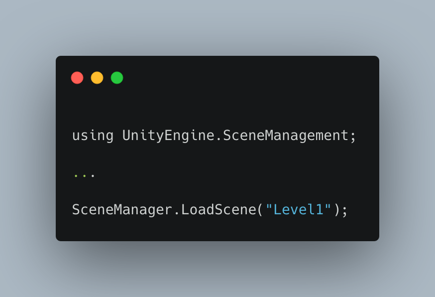 Beginning Game Development: Loading Scenes in Unity | by Lem Apperson ...