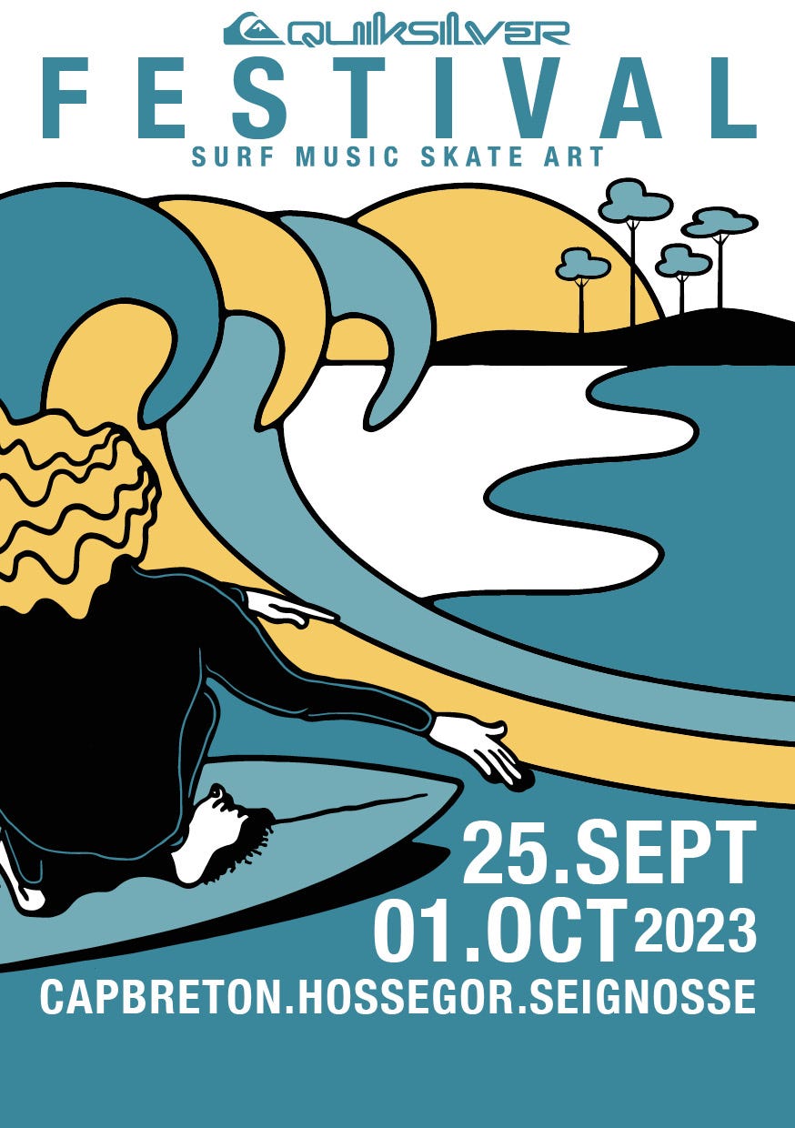 Le Quiksilver Festival débarque dans les Landes du 25 septembre au 1er