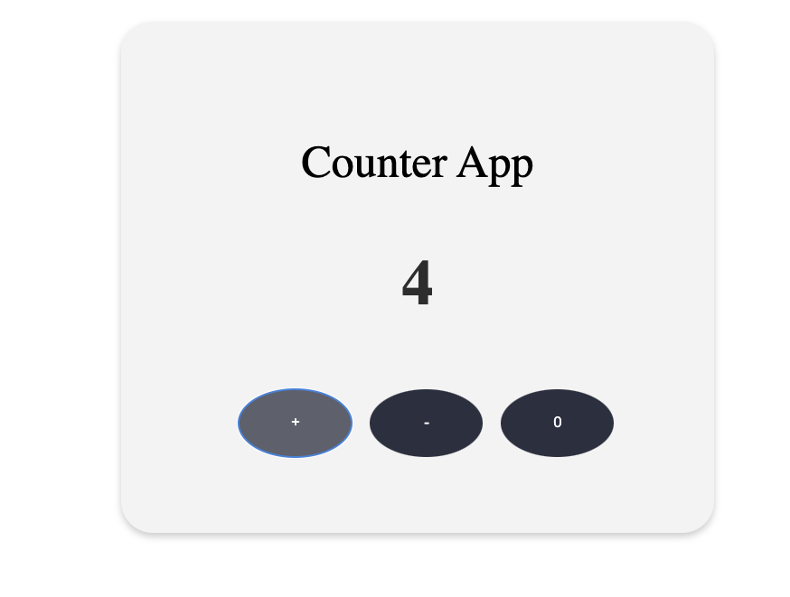 Creating a Counter App with ReactHook. | by Chinwe | Medium