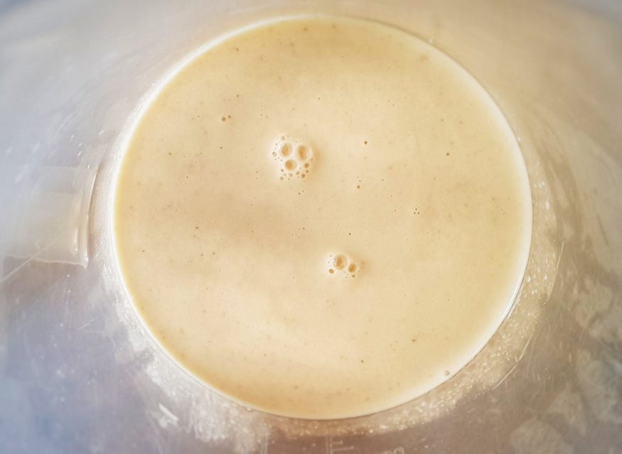 Irish Catholic Easter week forbade milk, so sowens — fermented oat husks — was substituted. This makes an appearance in my historical novel, Roseleigh