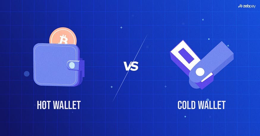 Hot vs. Cold Wallets crypto