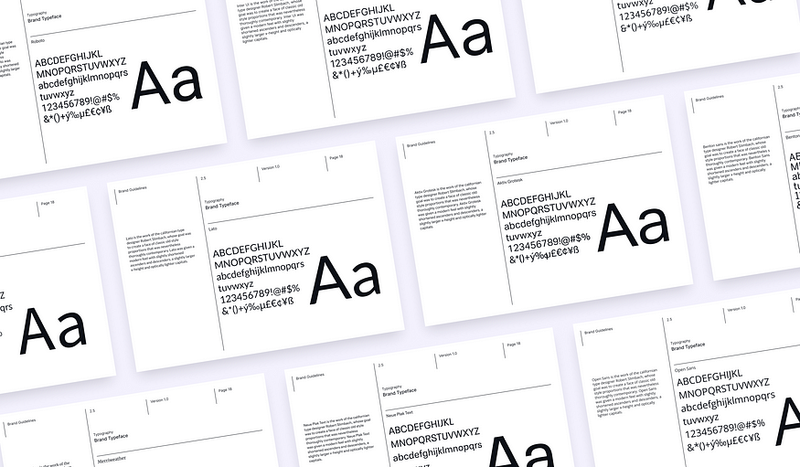 Best Fonts for UI Design (2023 Edition) by T. Whiteson Medium