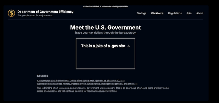 This is a screenshot of a hacker’s attack on .gov site