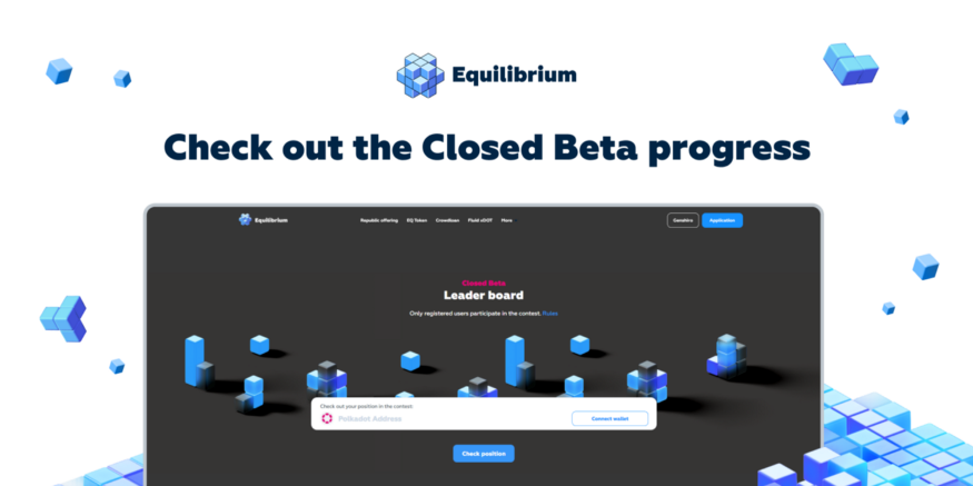 Estatísticas de lançamento do Closed Beta até agora: mais de 7,65 milhões  de $EQD gerados!, by Equilibrium & Genshiro PT