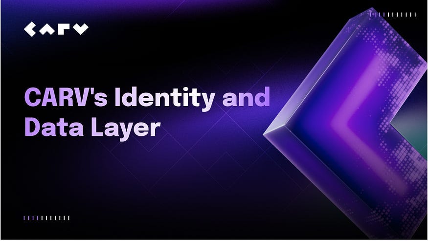 CARV очолює революцію в управлінні ідентифікацією та рівнями даних