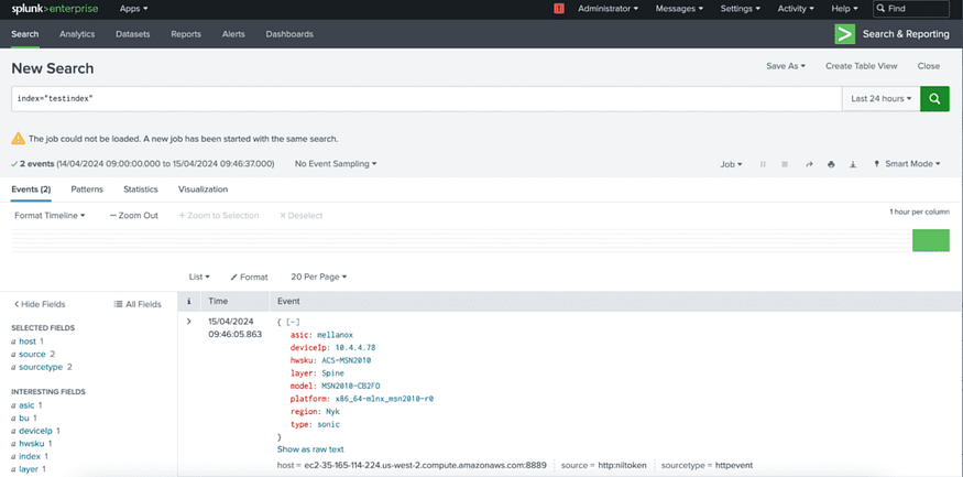 ONE-DL with Splunk