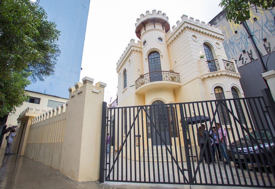 Castelinho da Rua Apa / Foto: Diogo Moreira / Flickr