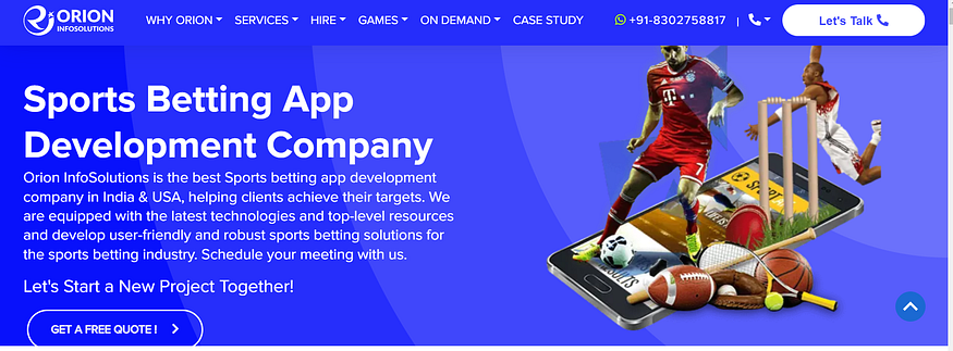 Orion Sportsbook software providers