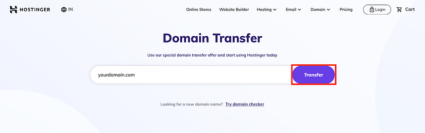 How to Transfer Domain from Godaddy to Hostinger