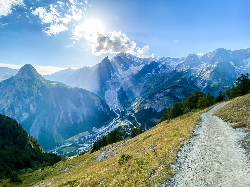 Tour du Mont Blanc, France, Italy and Switzerland
