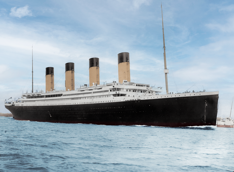 The Titanic Story with Facts and Figures.