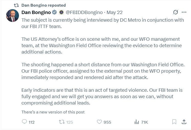 A post on X by Dan Bongino