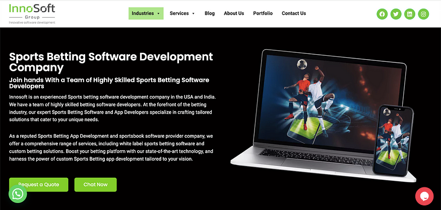 №1 sports betting software development company